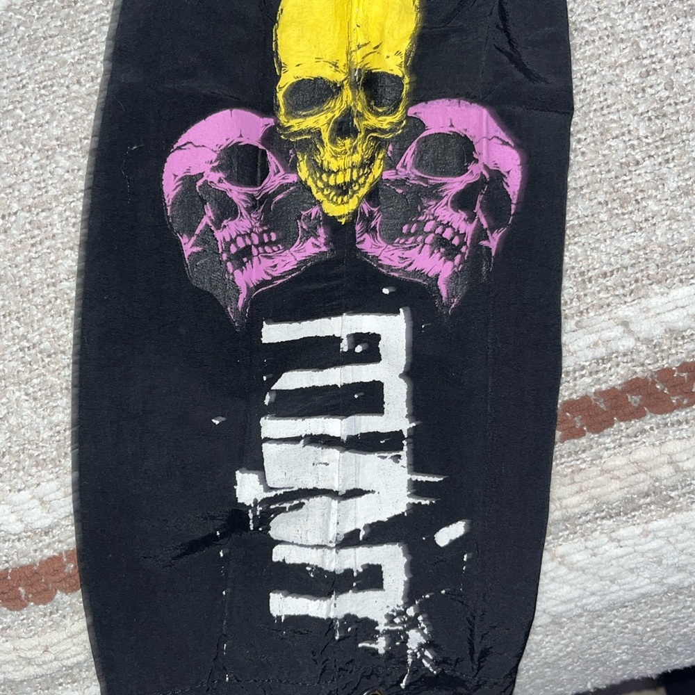 Skull Graphic Pants